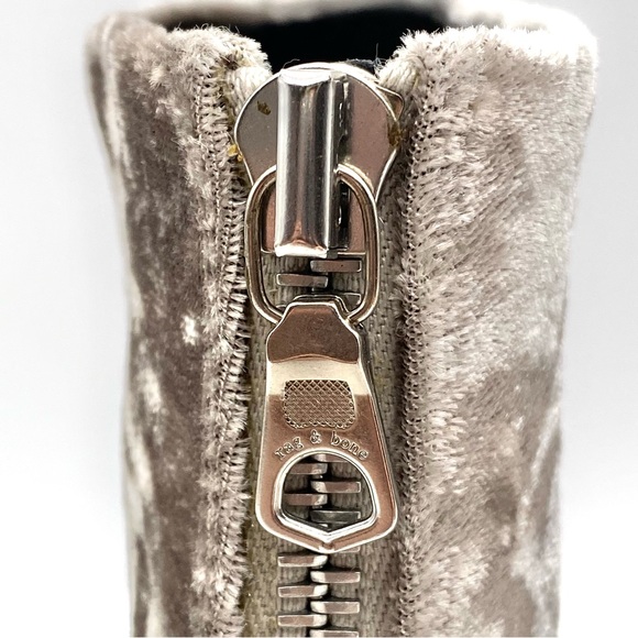NIB Rag & Bone Drea Boot In Dove Velvet, 36/6 - Picture 11 of 16